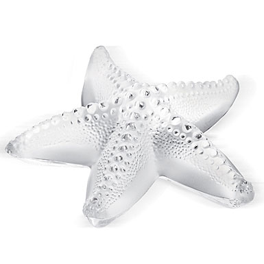 Lalique Oceania Starfish, clear